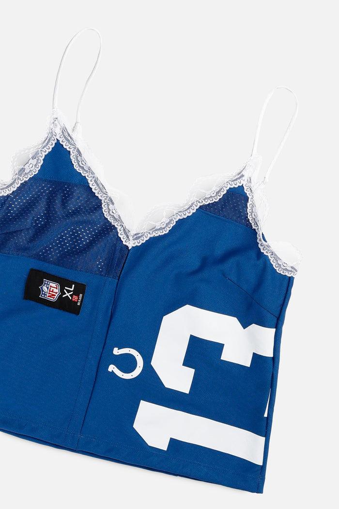 Frankie Rework Indianapolis Colts Lace Tank - M