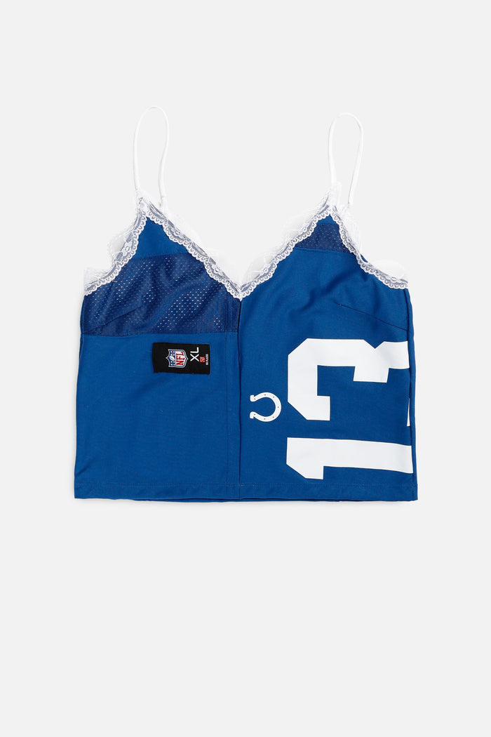 frankie Rework Indianapolis Colts Lace Tank - M