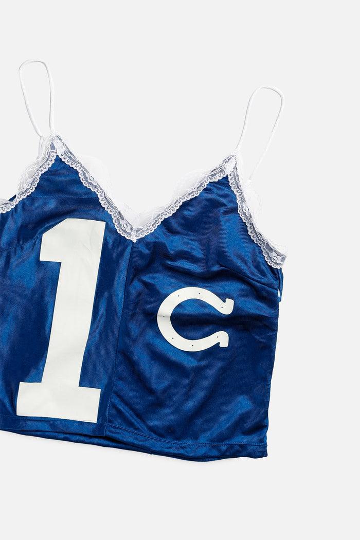 Frankie Rework Indianapolis Colts Lace Tank - M