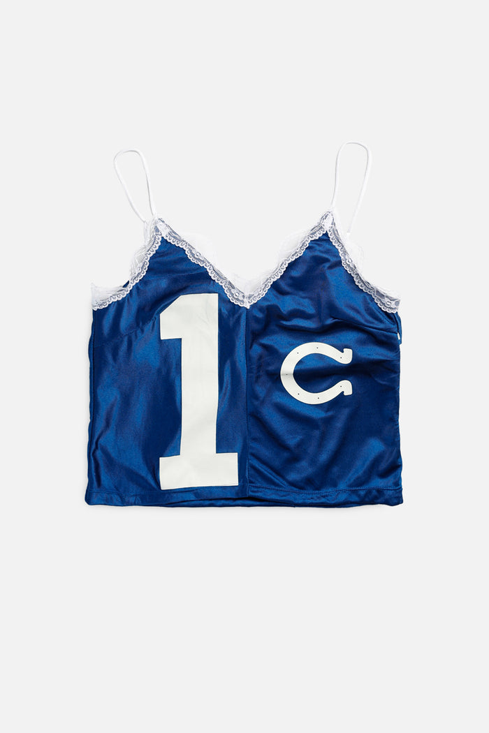 frankie Rework Indianapolis Colts Lace Tank - M