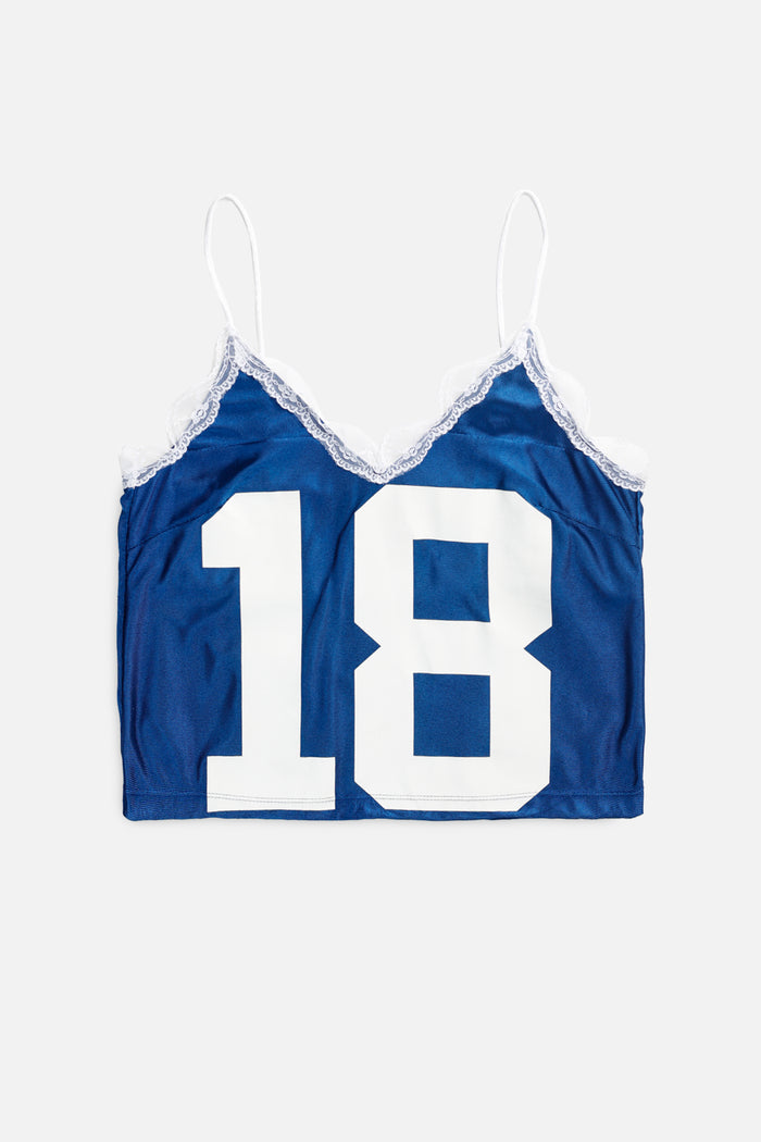 frankie Rework Indianapolis Colts Lace Tank - M