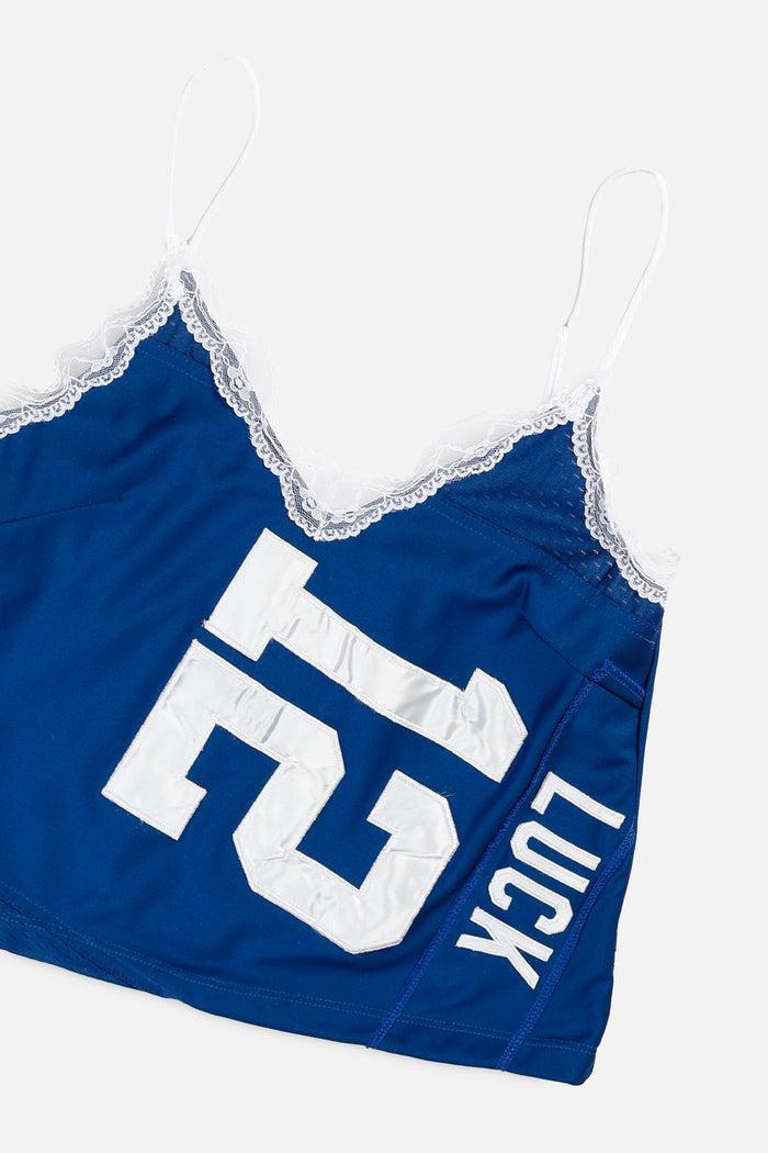 Frankie Rework Indianapolis Colts Lace Tank - S