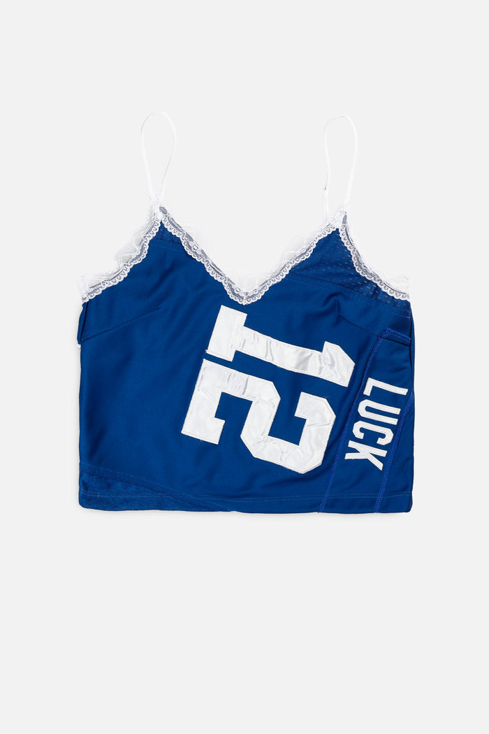 frankie Rework Indianapolis Colts Lace Tank - S