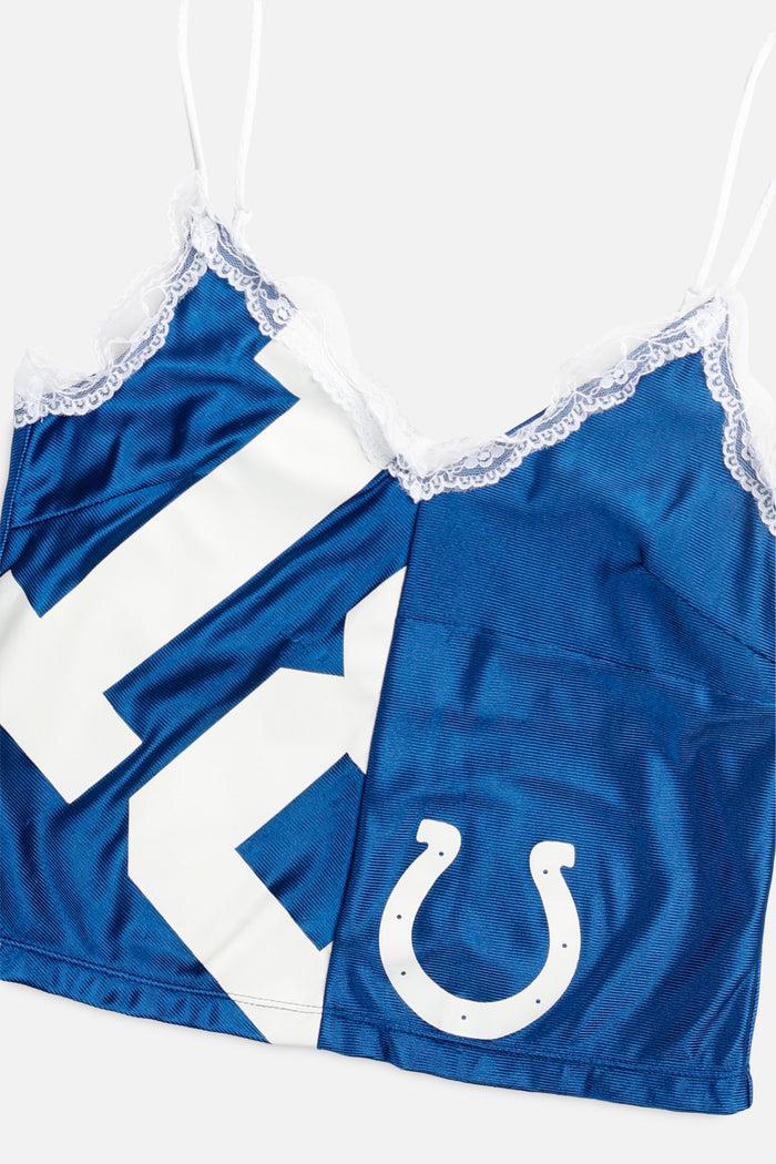 Frankie Rework Indianapolis Colts Lace Tank - XS