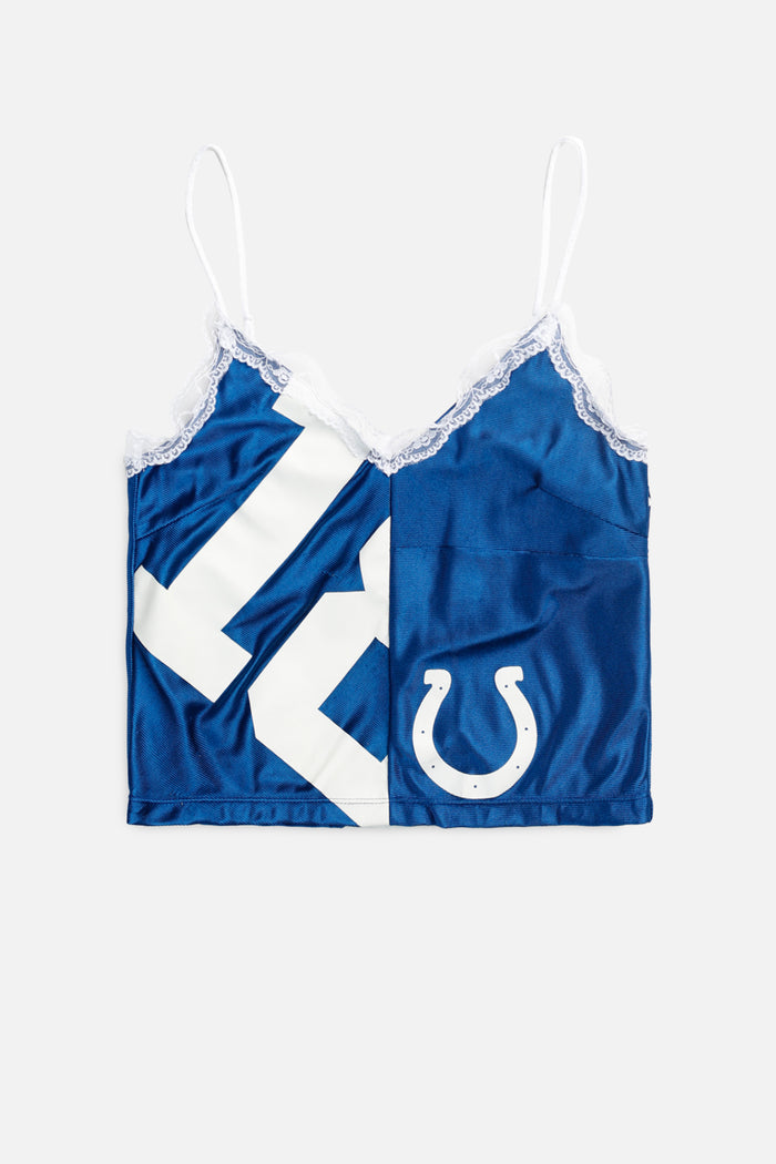 frankie Rework Indianapolis Colts Lace Tank - XS