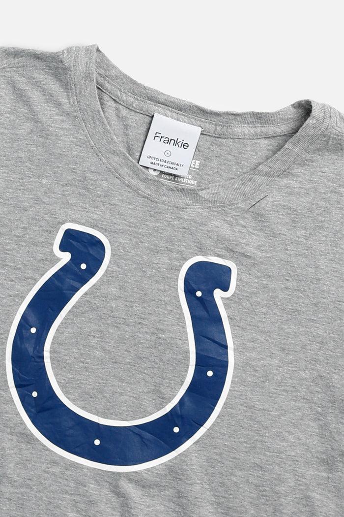 Frankie Rework Indianapolis Colts NFL Crop Tee - S