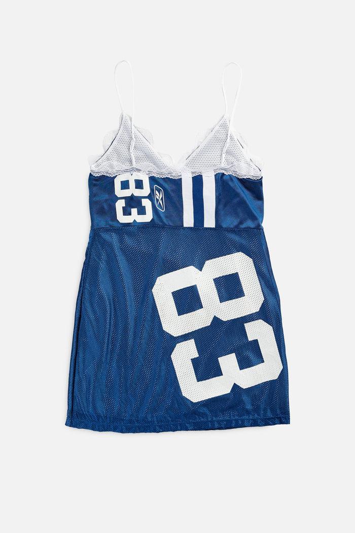 Frankie Rework Indianapolis Colts NFL Lace Dress - L