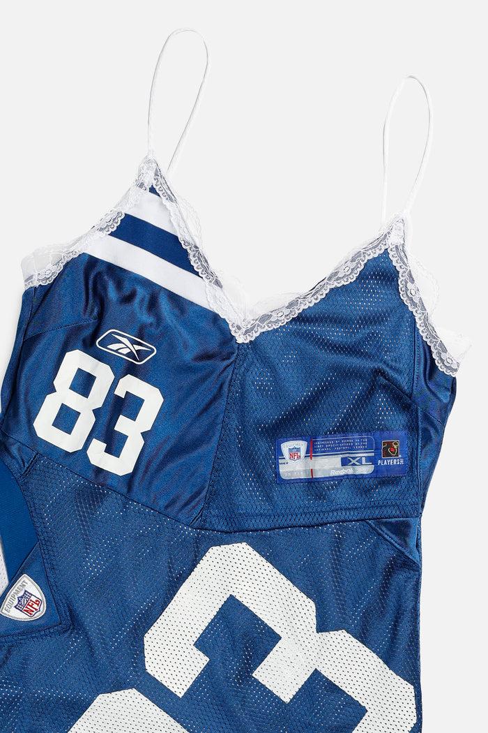Frankie Rework Indianapolis Colts NFL Lace Dress - L