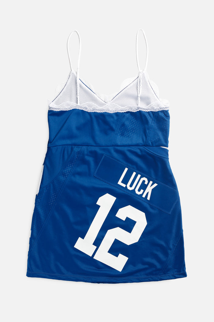 Frankie Rework Indianapolis Colts NFL Lace Dress - L