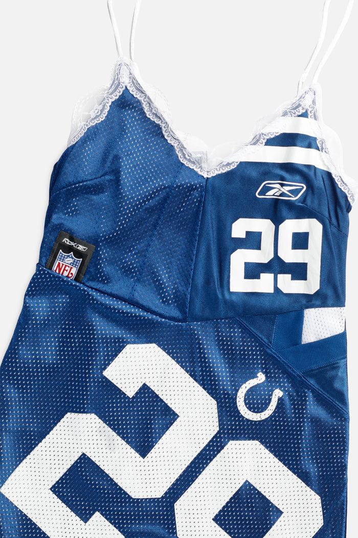 Frankie Rework Indianapolis Colts NFL Lace Dress - S
