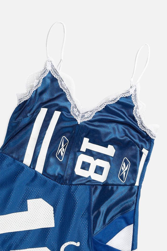 Frankie Rework Indianapolis Colts NFL Lace Dress - S