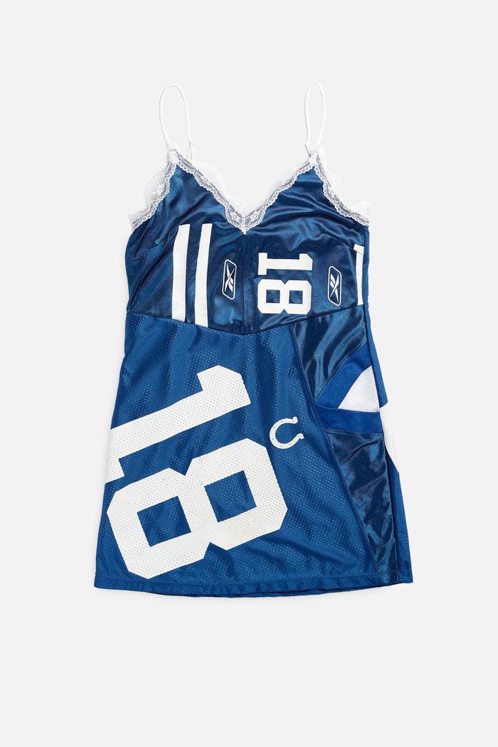 frankie Rework Indianapolis Colts NFL Lace Dress - S