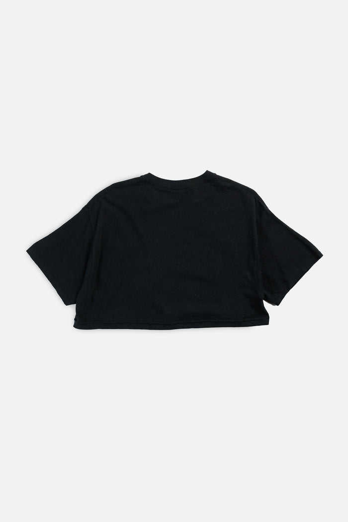 Frankie Rework Iowa Hawkeyes NCAA Crop Tee - L