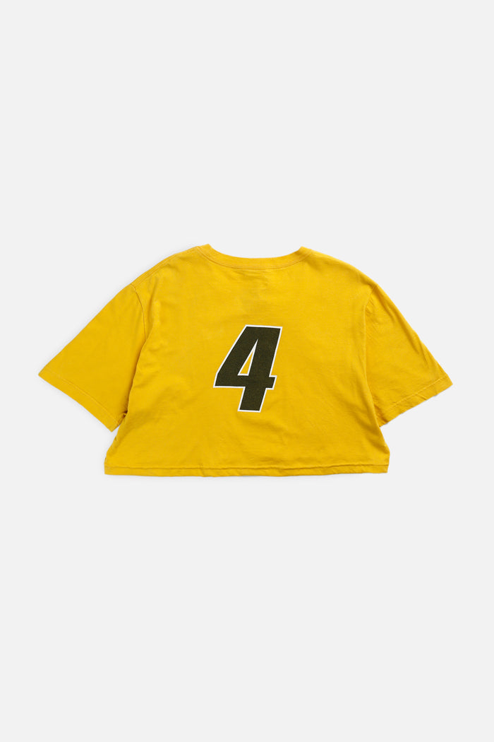 Frankie Rework Iowa Hawkeyes NCAA Crop Tee - XL