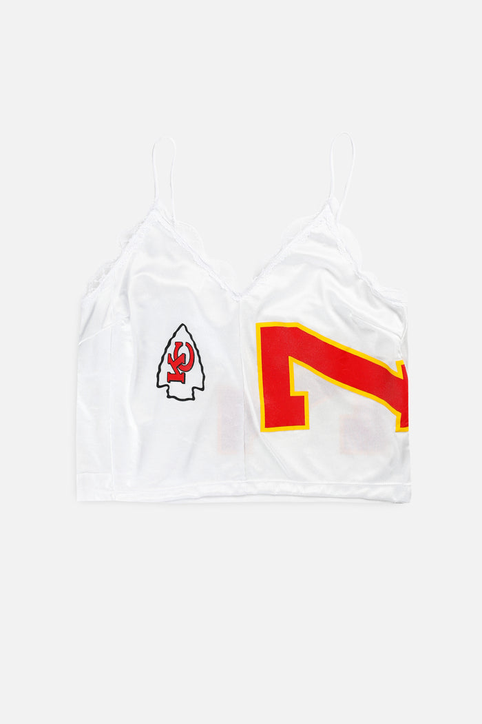 frankie Rework Kansas City Chiefs Lace Tank - XXL