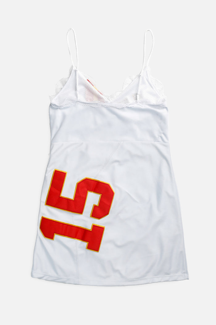 Frankie Rework Kansas City Chiefs NFL Lace Dress - L
