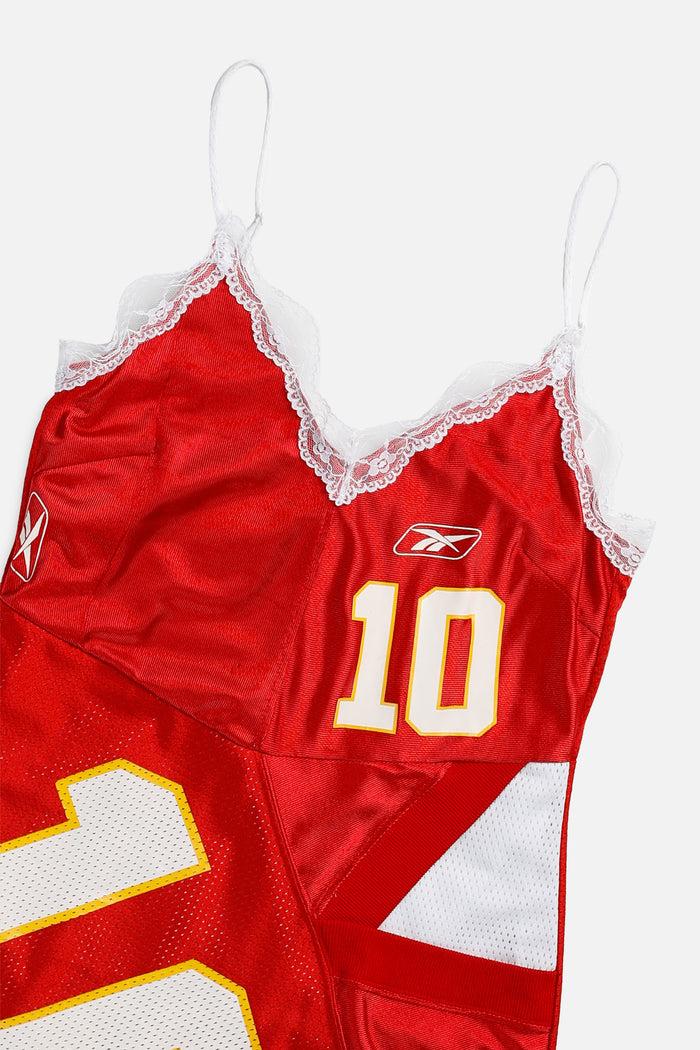 Frankie Rework Kansas City Chiefs NFL Lace Dress - S