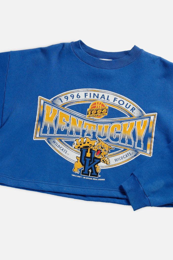 Frankie Rework Kentucky Wildcats Crop Sweatshirt - L