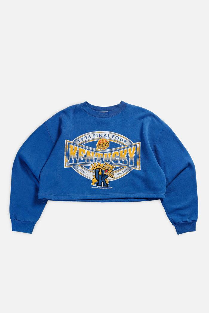 frankie Rework Kentucky Wildcats Crop Sweatshirt - L
