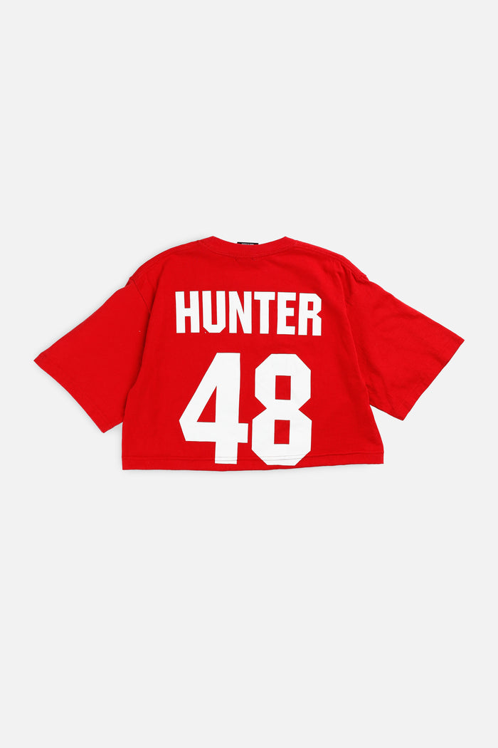 Frankie Rework LA Angels MLB Crop Tee - S