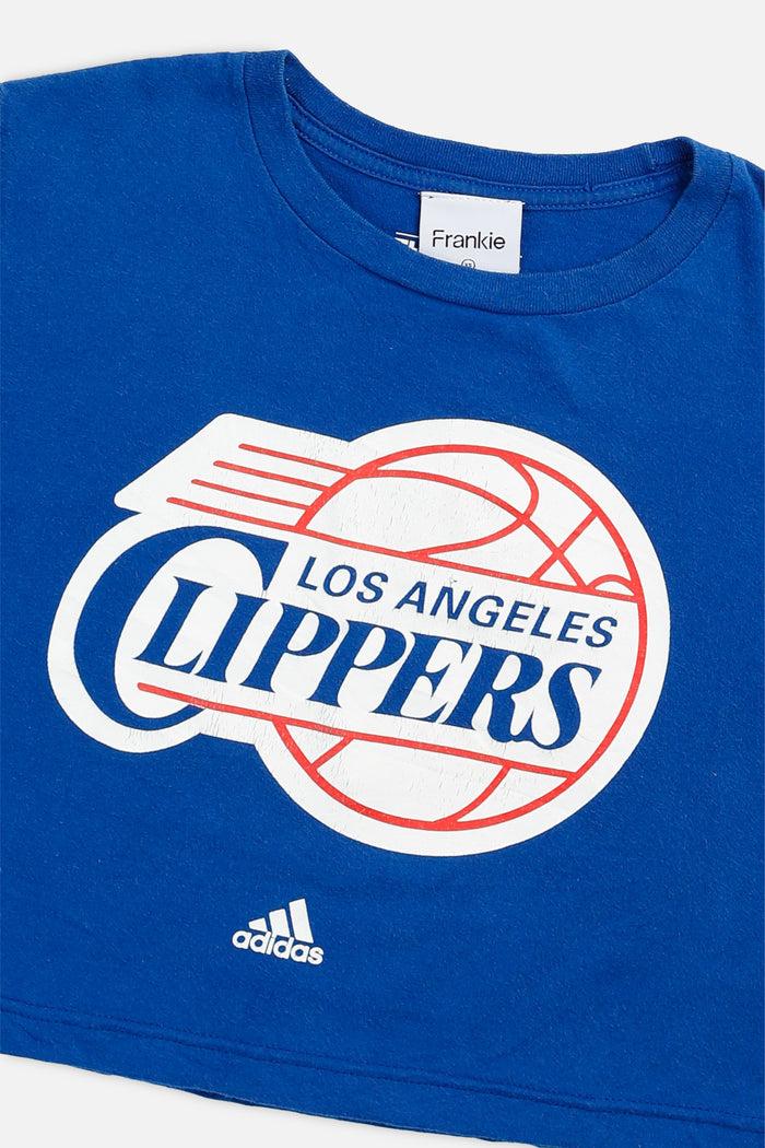 Frankie Rework LA Clippers NBA Crop Tee - XS