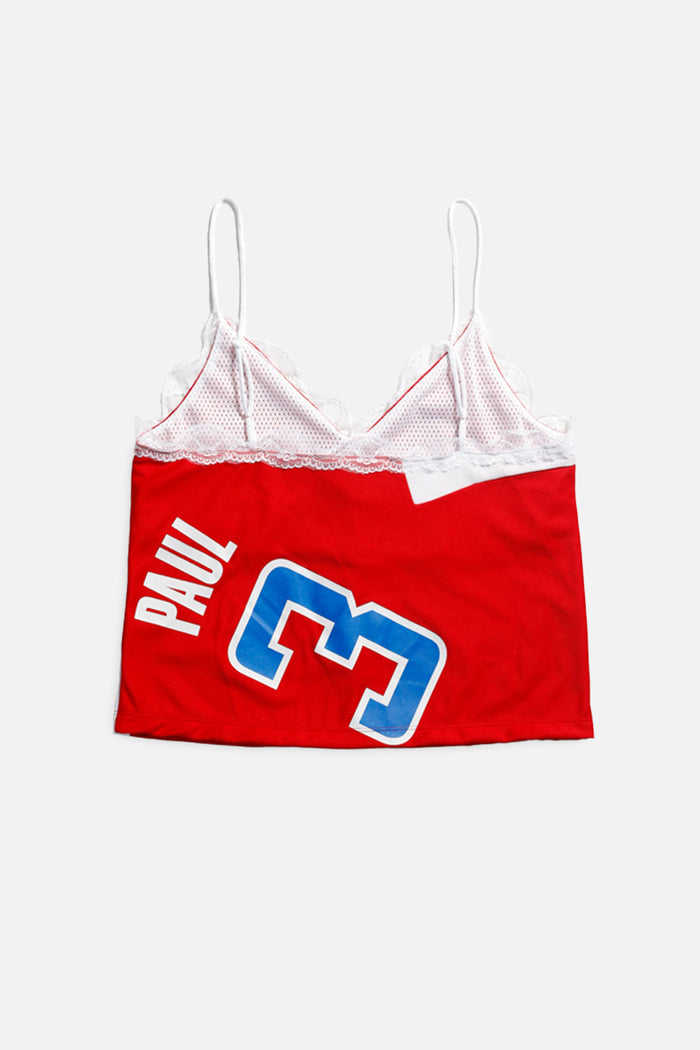 Frankie Rework LA Clippers NBA Lace Tank - M