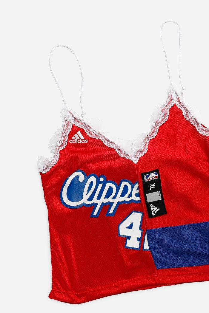 Frankie Rework LA Clippers NBA Lace Tank - S