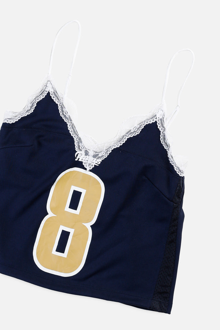 Frankie Rework LA Rams Lace Tank - S