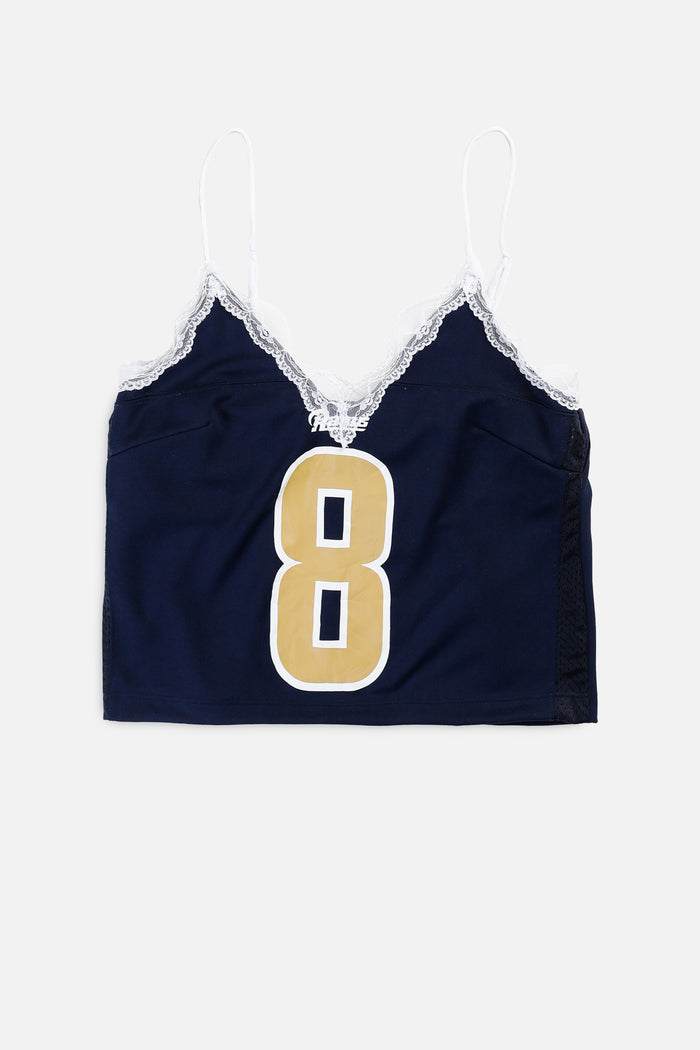 frankie Rework LA Rams Lace Tank - S