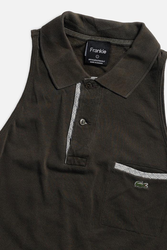 Frankie Rework Lacoste Collared Tank - L