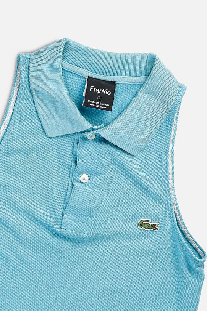Frankie Rework Lacoste Collared Tank - L