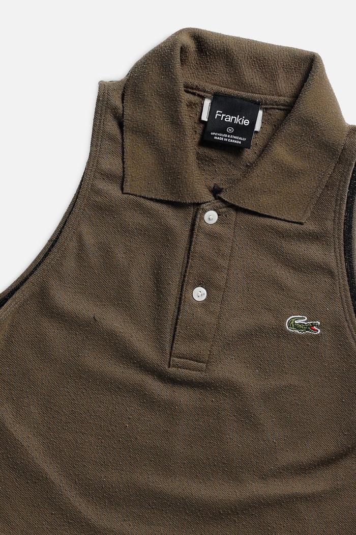 Frankie Rework Lacoste Collared Tank - M