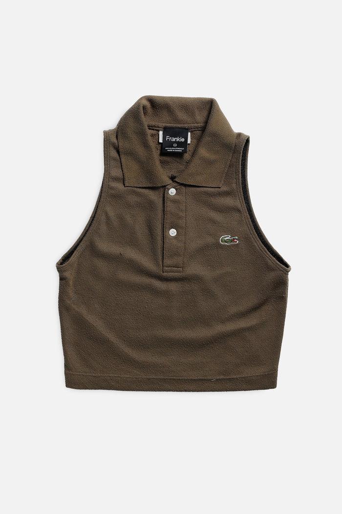 frankie Rework Lacoste Collared Tank - M