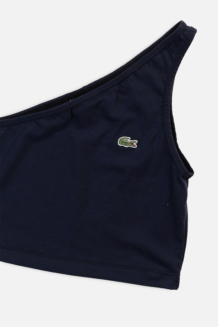 Frankie Rework Lacoste One Shoulder Tank - S