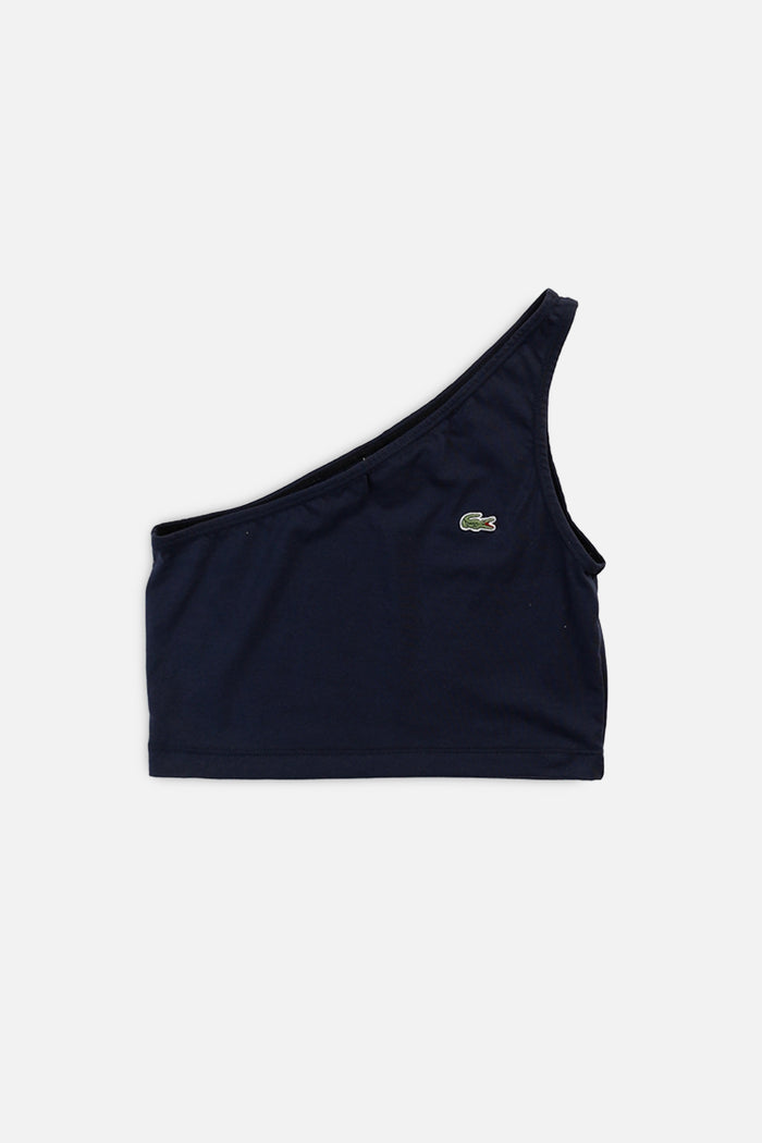frankie Rework Lacoste One Shoulder Tank - S