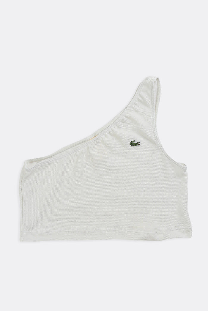 frankie Rework Lacoste One Shoulder Tank - XS S M L
