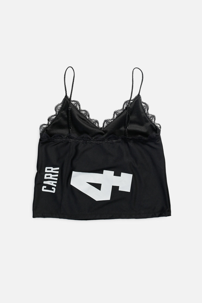 Frankie Rework Las Vegas Raiders Lace Tank - L