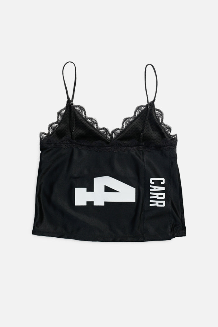 Frankie Rework Las Vegas Raiders Lace Tank - S