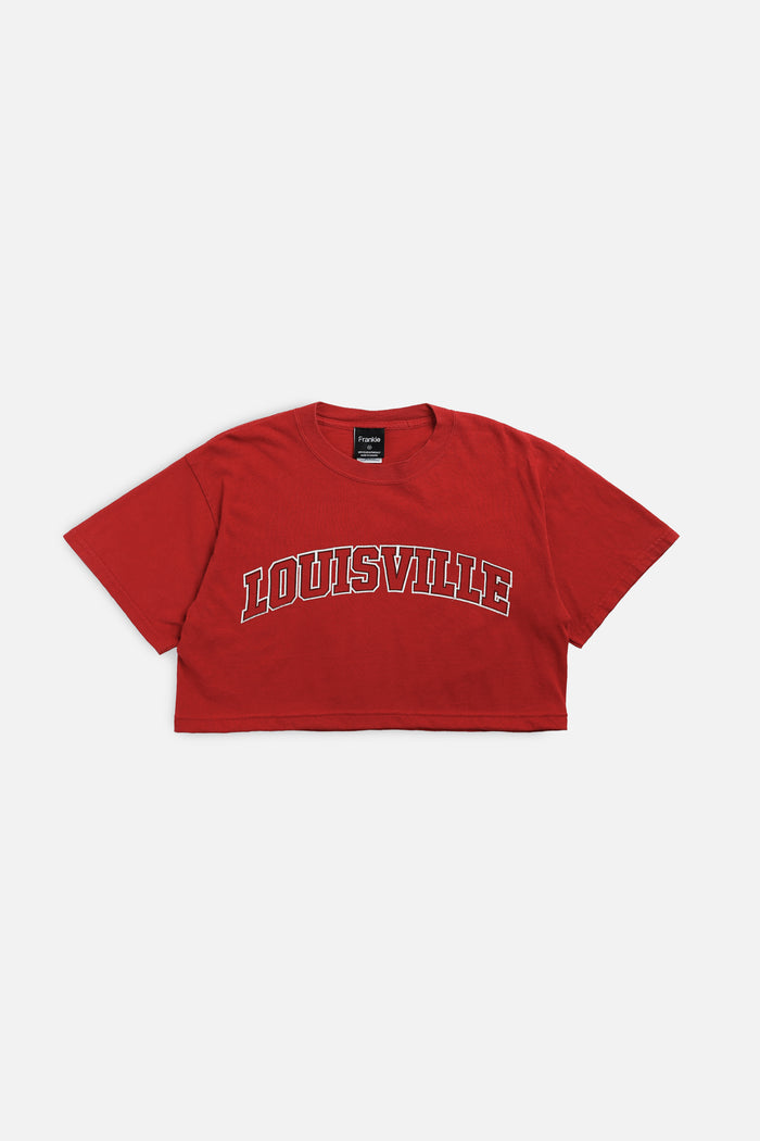 frankie Rework Louisville Crop Tee - M