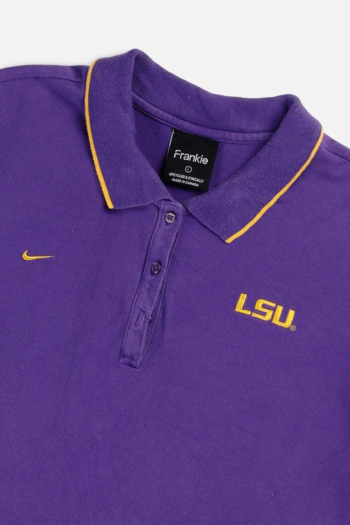 Frankie Rework LSU Nike Collared Tee - L