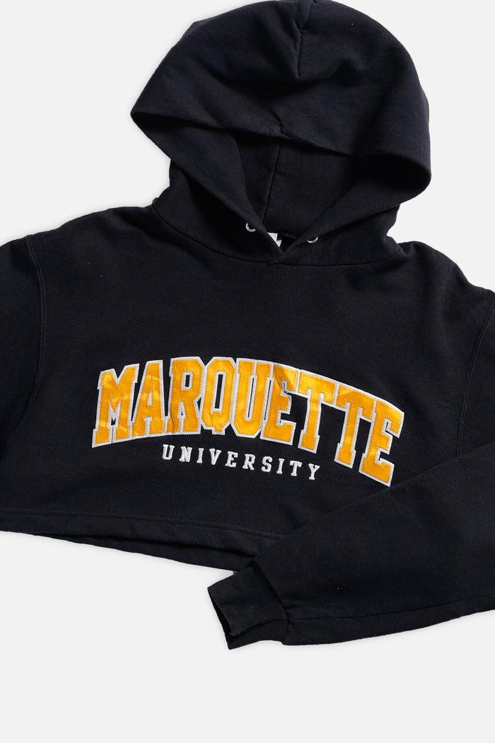 Frankie Rework Marquette Micro Crop Sweatshirt - M