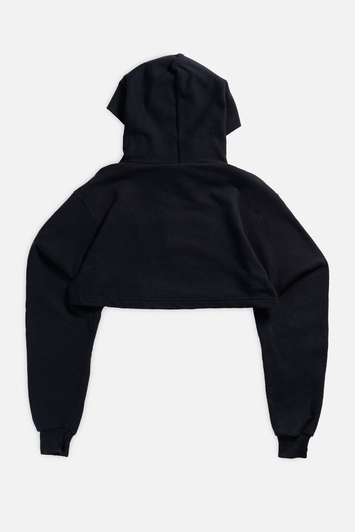 Frankie Rework Marquette Micro Crop Sweatshirt - M
