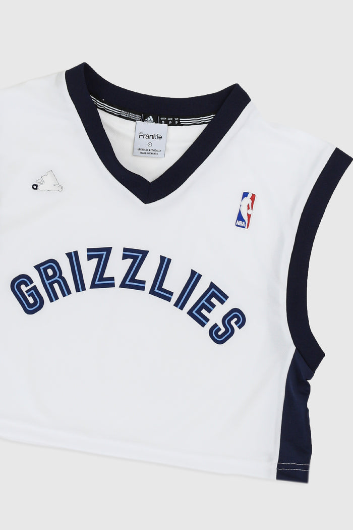 Frankie Rework Memphis Grizzlies Crop Jersey - L XL