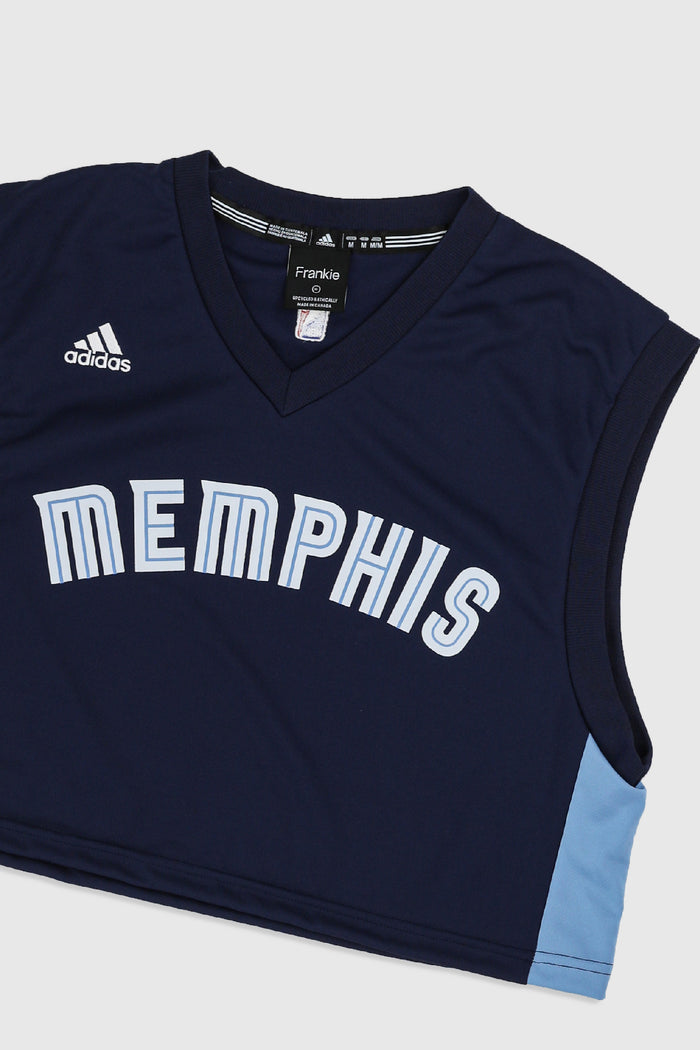 Frankie Rework Memphis Grizzlies Crop Jersey - L XL