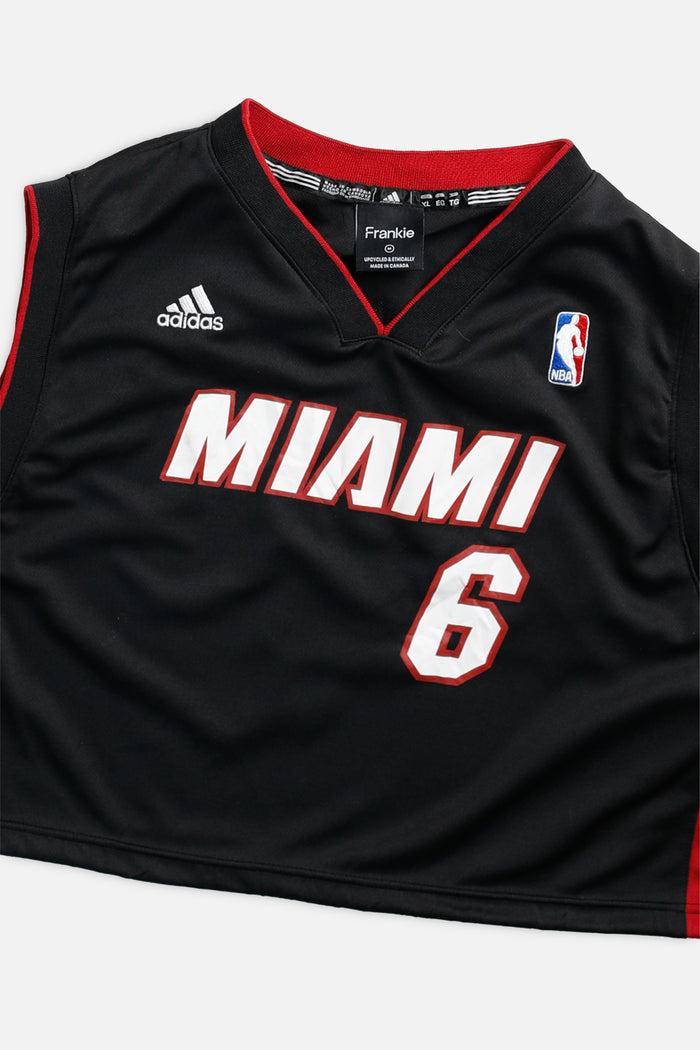 Frankie Rework Miami Heat NBA Crop Jersey - M