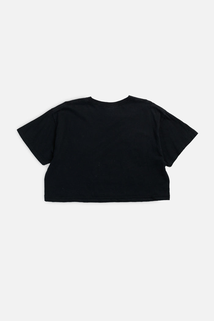 Frankie Rework Miami Redhawks NCAA Crop Tee - L