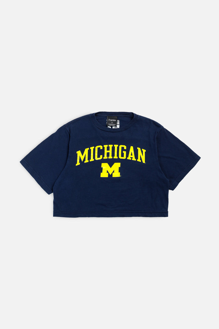 frankie Rework Michigan Crop Tee - S