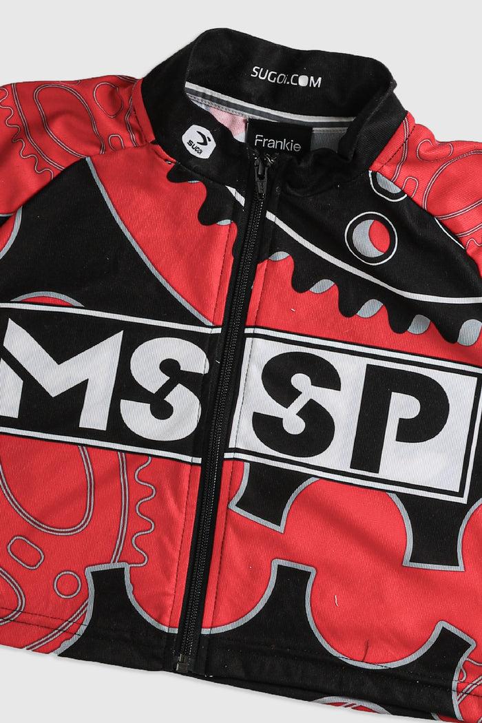 Frankie Rework Micro Crop Cycling Jersey - M