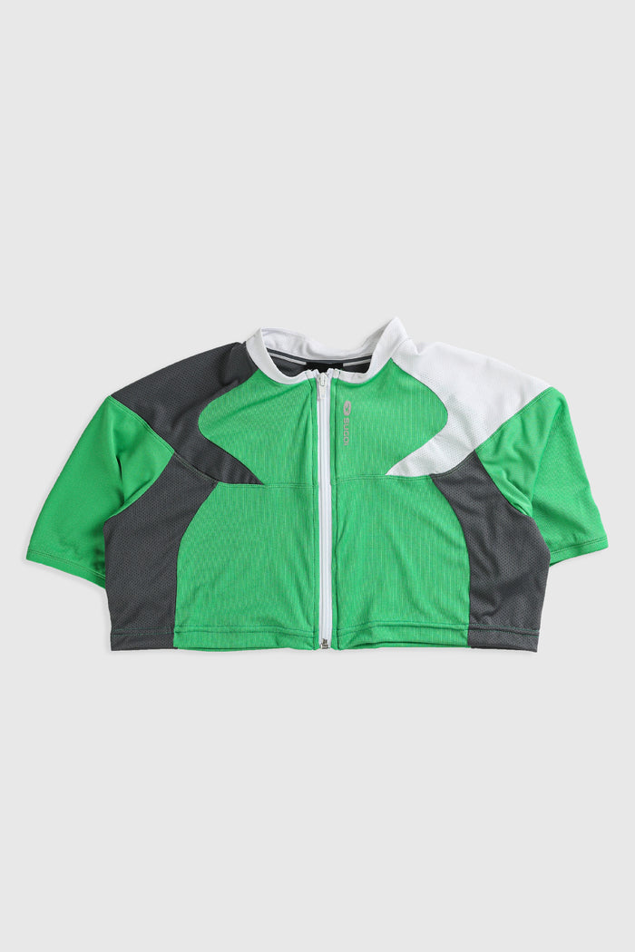 frankie Rework Micro Crop Cycling Jersey - S