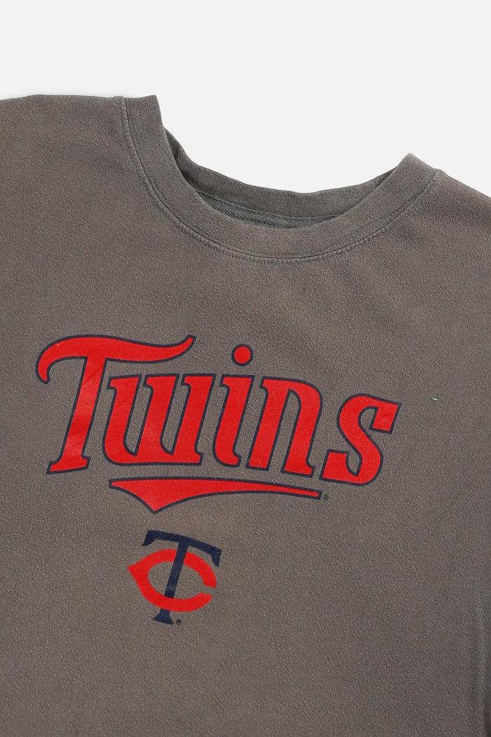 Frankie Rework Minnesota Twins MLB Crop Tee - M